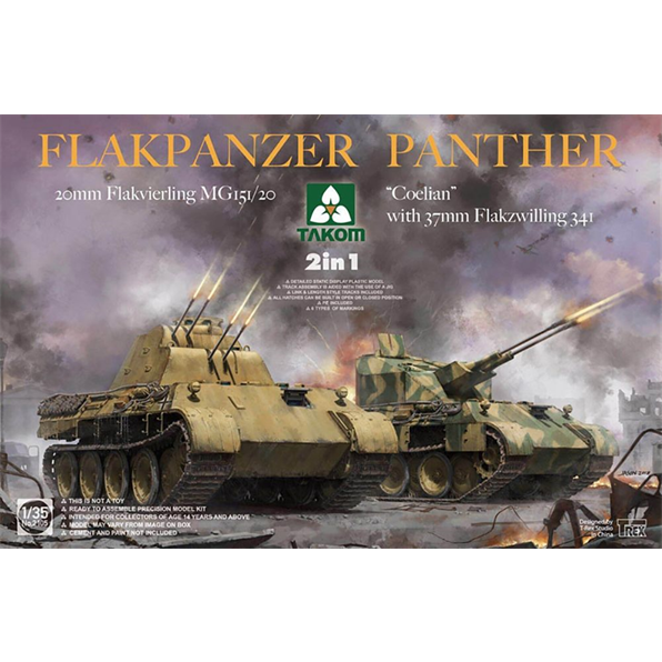 Flakpanzer Panther 2 in 1
