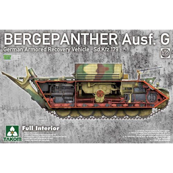 Bergepanther Ausf G German Armoured Recovery Vehicle SdKfz 1