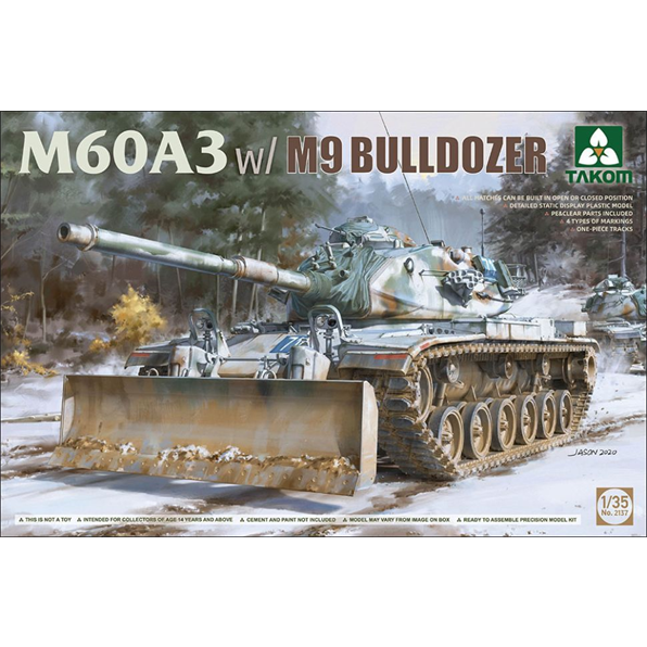 M60A3 w/M9 Bulldozer Attachment