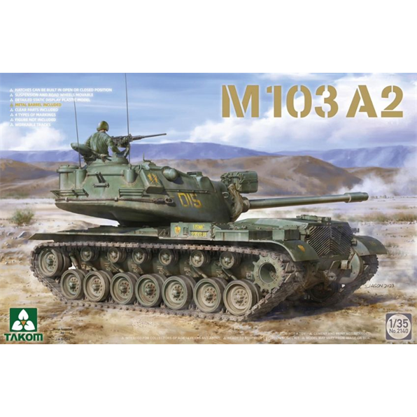 US M103A2 Heavy Tank c.1964