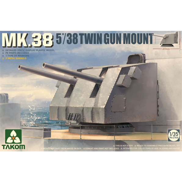 Mk 38 5''/38 Twin Gun Mount