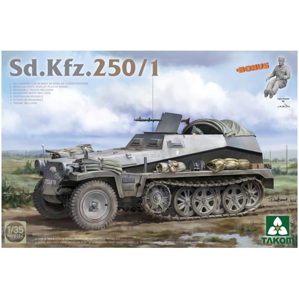 Sd Kfz 250/1 Half Track Vehicle German Army WWII