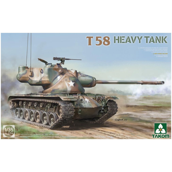 T58 Experimental Heavy Tank US Army