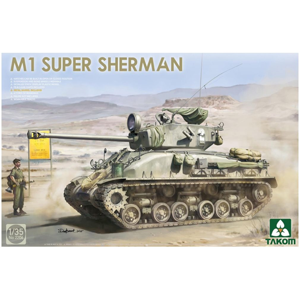 M1 Super Sherman Medium Tank Israeli Army