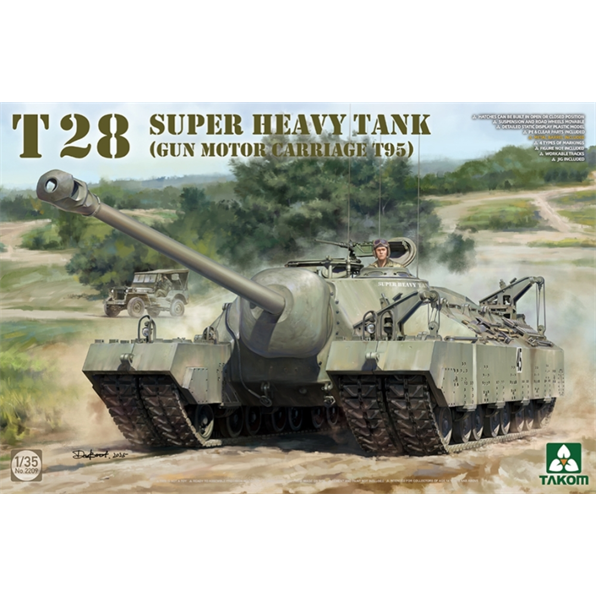 T28 Super Heavy Tank/Gun Motor US Army Carriage T95