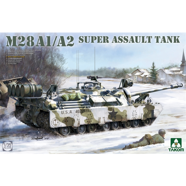 M28A1/A2 Super Assault Tank US Army