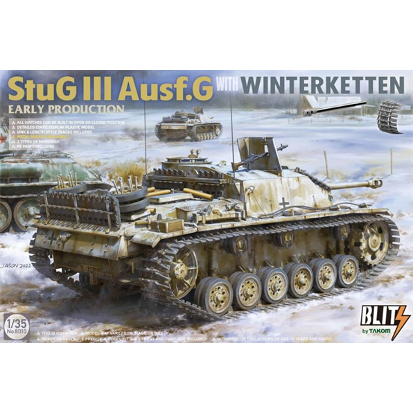 StuG III Ausf G Early w/Winterketten (Snow Tracks)