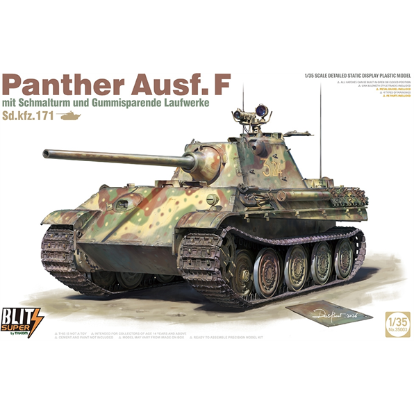 Panther Ausf F Medium Tank SdKfz 171 German Army