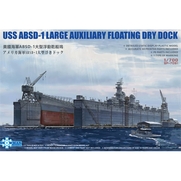 USS ABSD-1 Large Auxiliary Floating Dry Dock