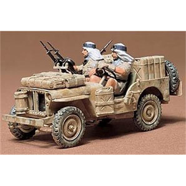 British SAS Jeep