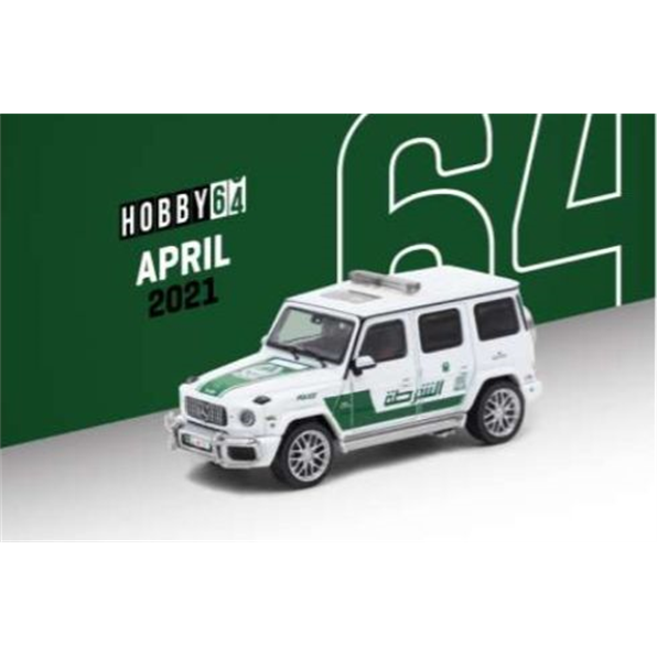 Mercedes Benz AMG G63 'Dubai Police' White/Green