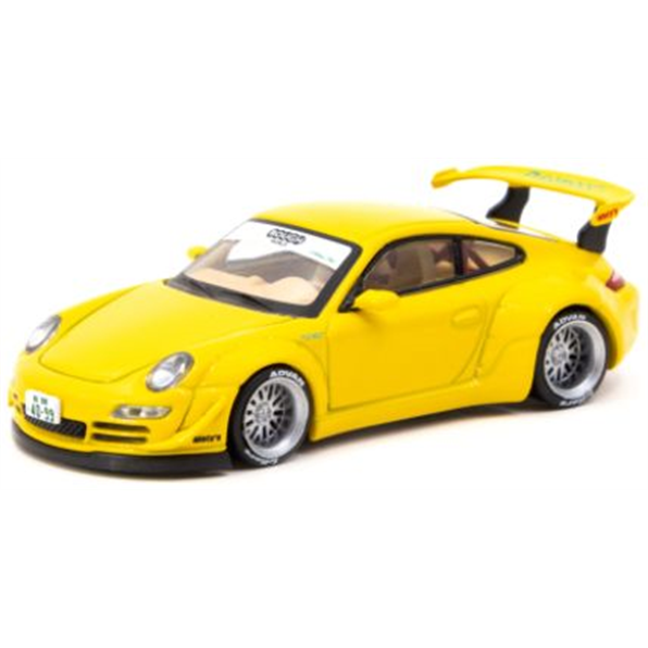 Porsche 911 (997) RWB Yellow Notting Hill