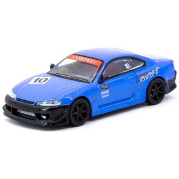 Nissan Silvia (S15) Vertex (Tarmac Works 10th Anniversary) Blue/Black