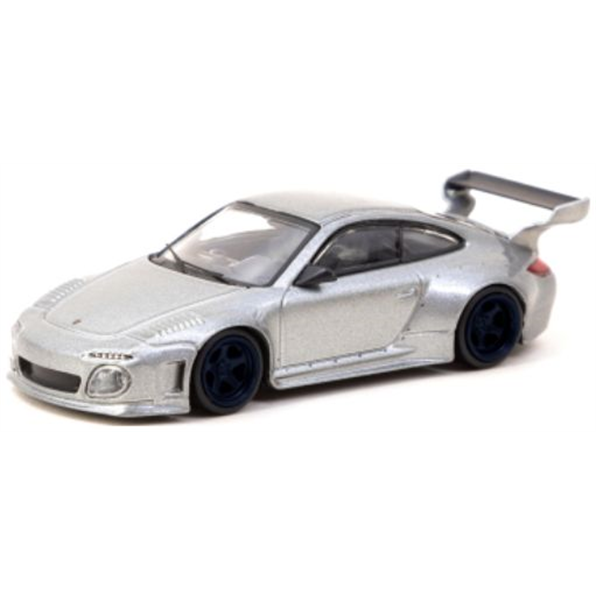 Porsche 911 (997) RWB Old and New Metallic Grey