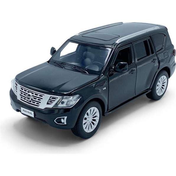 Nissan Patrol Y62 - Black Lights and Sound and Pull Back