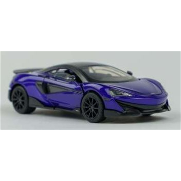 McLaren 600LT - Blue Lights and Sound and Pull Back