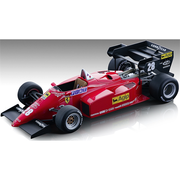 Ferrari 126 C4-M2 1984 European GP #28 R. Arnoux