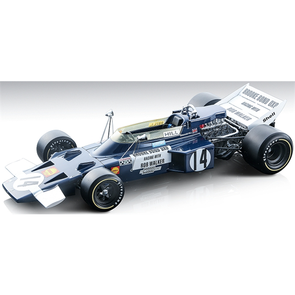 Lotus 72C Cosworth Mexican GP 1970 #14 Hill