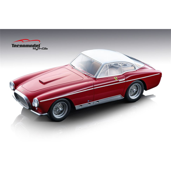 Ferrari 250MM Coupe Vignale 1953 Red with Metallic Silver Roof Top