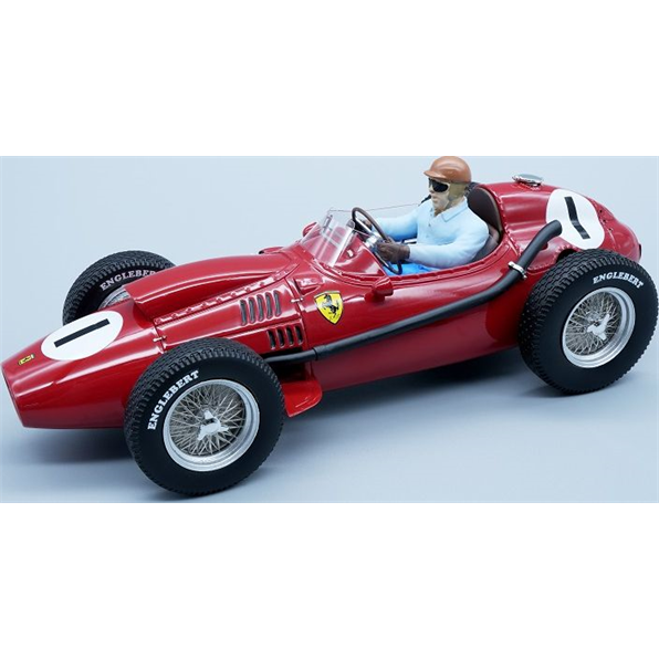 Ferrrai Dino 246 F1 Winner GP England 1958 #1 Peter Collins w/Driver Figure