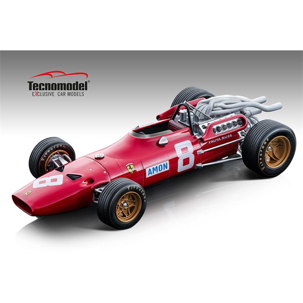 Ferrari 312 F1-67 1967 German GP #8 C. Amon (Limited Edition 100 pcs)