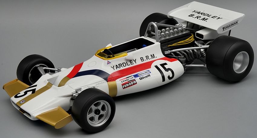 BRM P160 V12 F1 Yardley Team BRM Monaco GP 1971 #15 Pedro Rodriguez ...