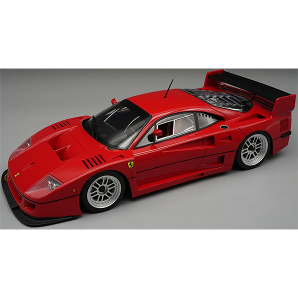 Ferrari F40 LM 1996 Press Version Red w/BBS Silver Rims