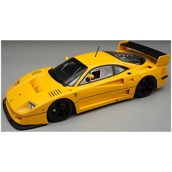 Ferrari F40 LM 1996 Press Version Modena Yellow w/Black 5 Spoke Rims