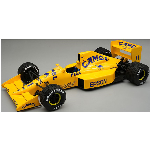 Lotus 101 V8 F1 Camel Team Lotus 4th GP Canada 1989 Rain Tyres Nelson Piquet