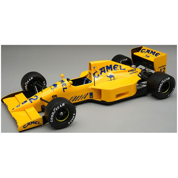 Lotus 102 Lamborghini V12 F1 Camel Team Lotus GP USA Qualifying Rain Tyres Donnell