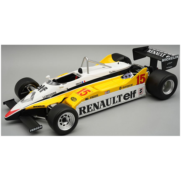 Renault RE30B 1982 Winner South Africa GP #15 Alain Prost w/Showcase