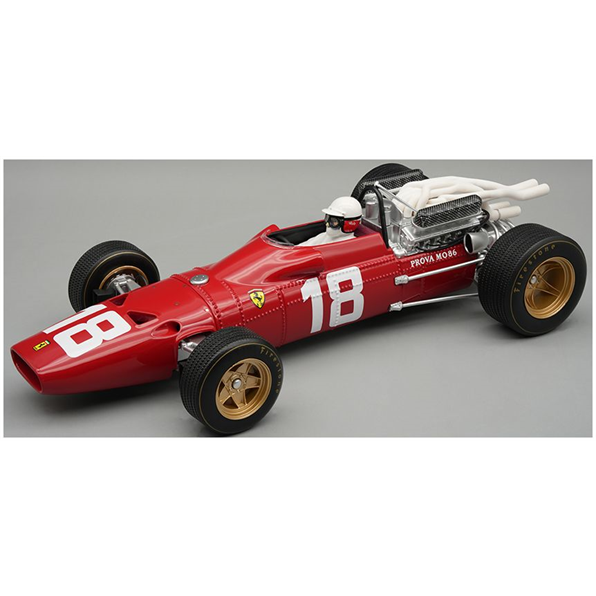 Ferrari 312 F1-67 1967 Monaco GP #18 Lorenzo Bandini w/Driver w/Showcase