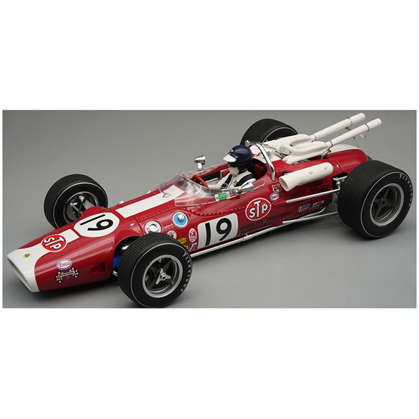 Lotus 38 1966 500 Indy 2nd #19 Jim Clark w/Driver