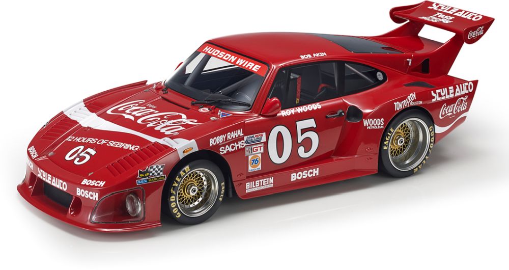Miniature Porsche 935 K3 Coke Racing – Le Mans 1980, Snobeck #78 – Top Marques 1/12, Résine