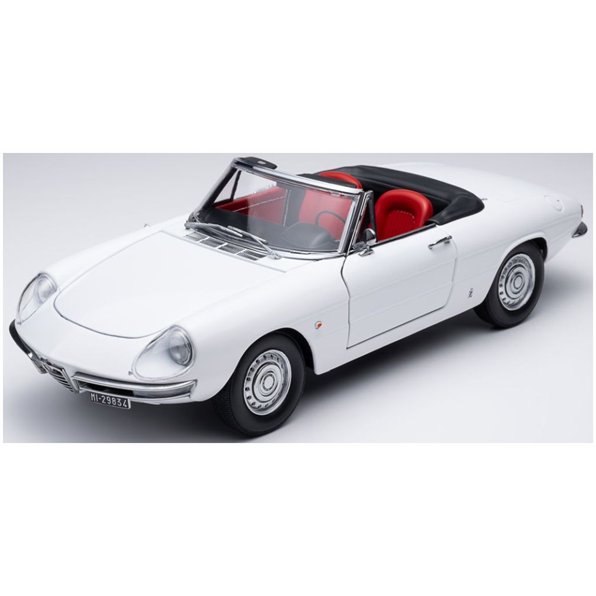Alfa Romeo 1600 Duetto Spider 1966 Bianco Farina White