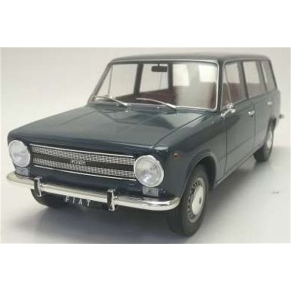 Fiat 124 Familiare 1972 Medium Grey/Red Interior