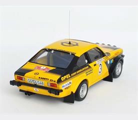 Modellino In Miniatura Opel Kadett 1/43 Trofeu C GT/E No.12 BP Rallye WM Tour De Corse 1976 G Frequelin J Delaval