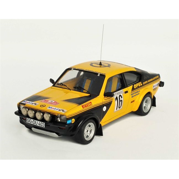 Opel Kadett GT/E #16 4 th Monte Carlo Rally 1976 Walter Rohrl/J.Berger (Resin)