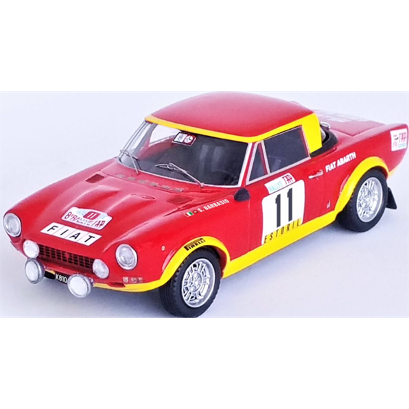 Fiat 124 Abarth Rallye Tap Rally 1974 #11 Sergio Barbasio/Piero Sodano