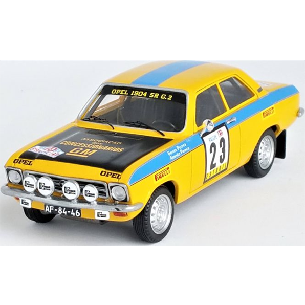 Opel Ascona Tap Rally 1974 Gomes Pereira Antonio Almeida Pereira
