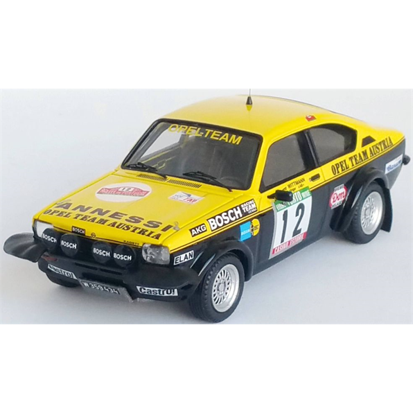 Opel Kadett GTE 7th Rally of Portugal 1977 Franz Wittmann/Kurt Nestinger