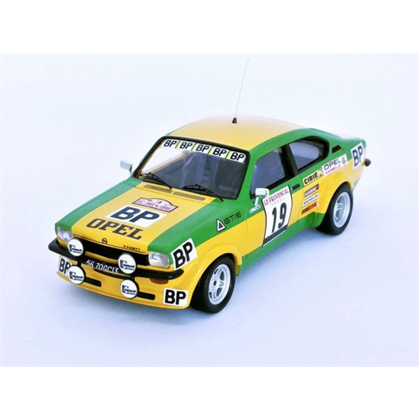 Opel Kadett GT/E Tour de Corse 1976 #19 Jean-Louis Clarr/Jean-Francois Fauchille