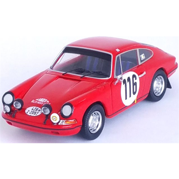 Porsche 911T 2nd Monte Carlo Rally 1968 #116 Pauli Toivonen/Martti Tiukkanen