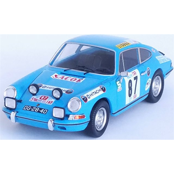 Porsche 911L 8th Tap Rally 1971 #87 Giovanni Salvi/Jose Arnaud