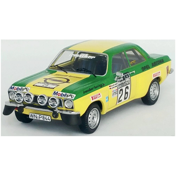 Opel Ascona RAC Rally 1973 #26 Walter Rohrl/Jochen Berger