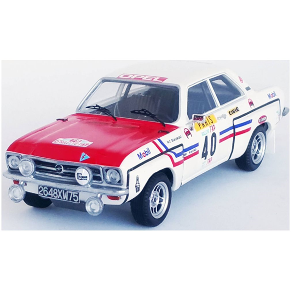 Opel Ascona 8th TAP Rally 1972 Marie-Claude Beaumont/Christine Ciganot