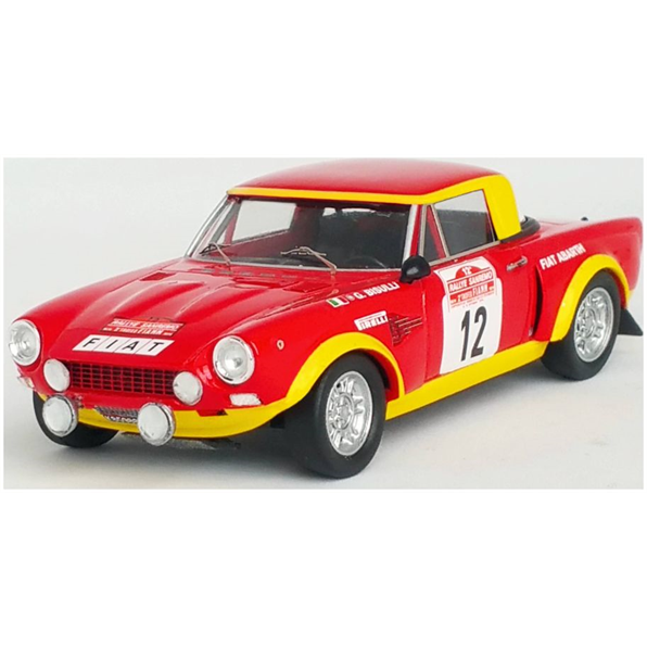 Fiat 124 Abarth Rallye 2nd Sanremo Rally 1974 #12 Giulio Bisulli/Francesco Rossetti