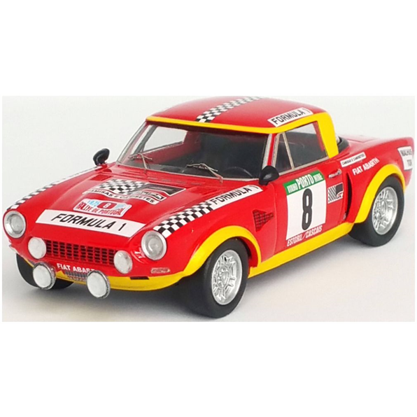 Fiat 124 Abarth Rallye Rally of Portugal 1975 Antonio Borges/Joao Anjos