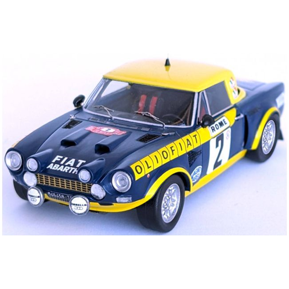 Fiat 124 Abarth Rallye 15th Monte Carlo Rally 1976 #2 Maurizio Verini/F. Rossetti