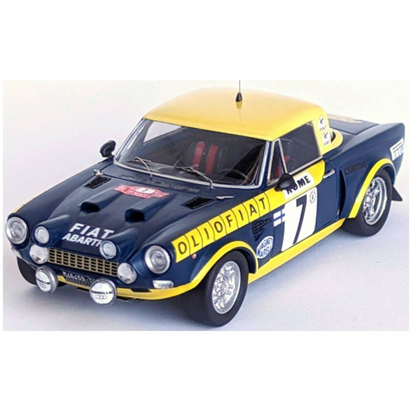 Fiat 124 Abarth Rallye 6th Monte Carlo Rally 1976 #7 Markku Alen/Ilkka Kivimaki